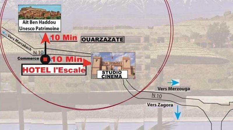 Lescale De Ouarzazate Hotel Tazentoute Ngoại thất bức ảnh